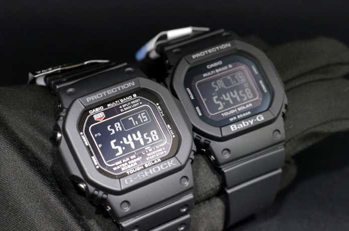 G-SHOCKのデジタルモデル
