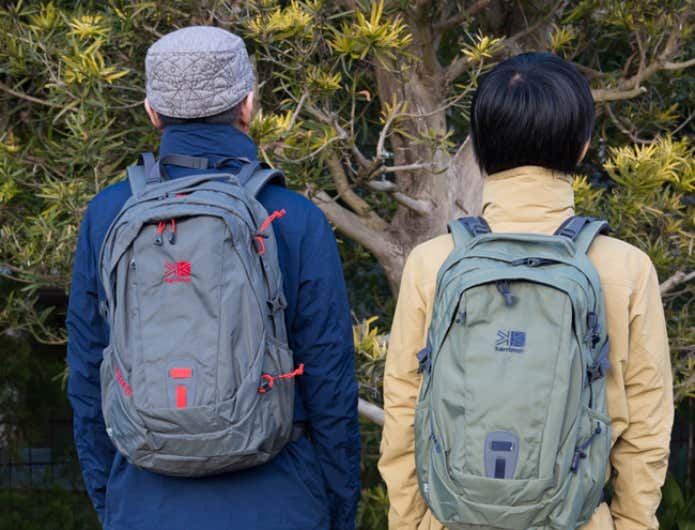 カリマーのイクリプスを背負った人2人