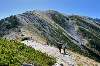 比較的登りやすい3000ｍ級の山