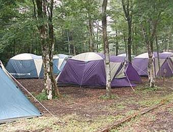 裾野市の十里木キャンプ場