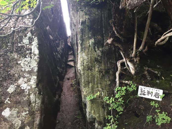 髭剃岩