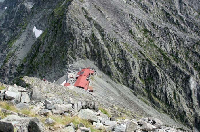 奥穂高山荘の画像
