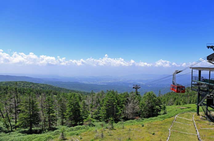 縞枯山の山麓まで行ける北八ヶ岳ロープウェイ