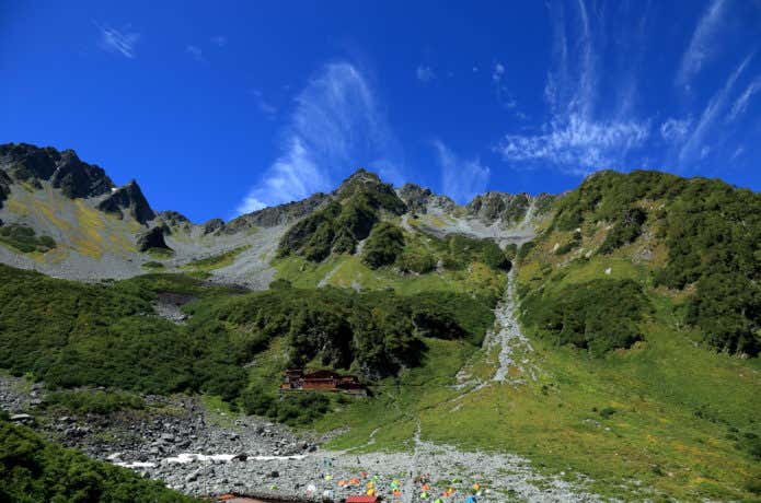 涸沢カールの画像