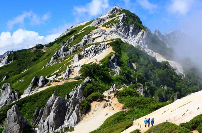 燕岳の画像