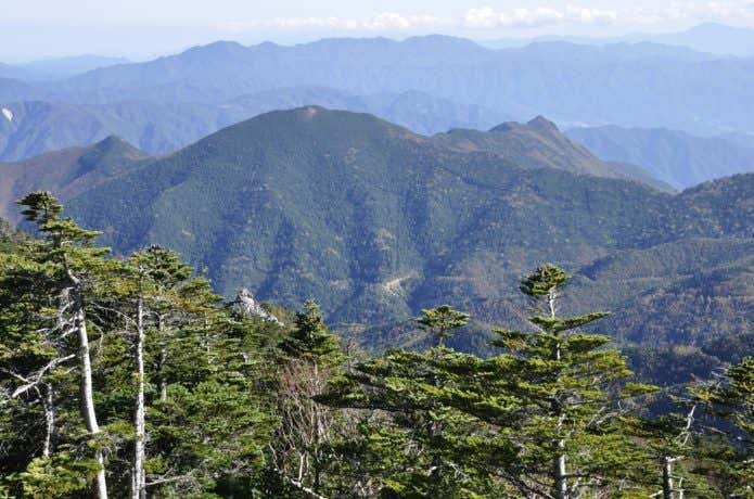 乾徳山と大菩薩嶺