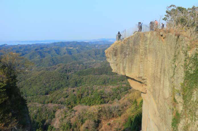 鋸山の地獄のぞき