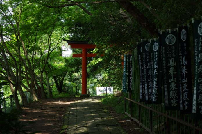 鳳来寺山