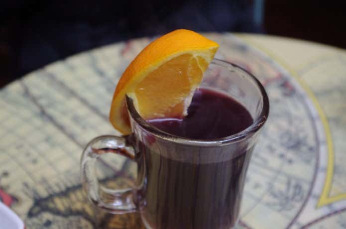 フルーツ×ホットワイン