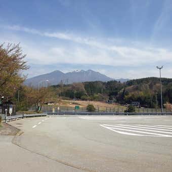 八ヶ岳PAから見る八ヶ岳