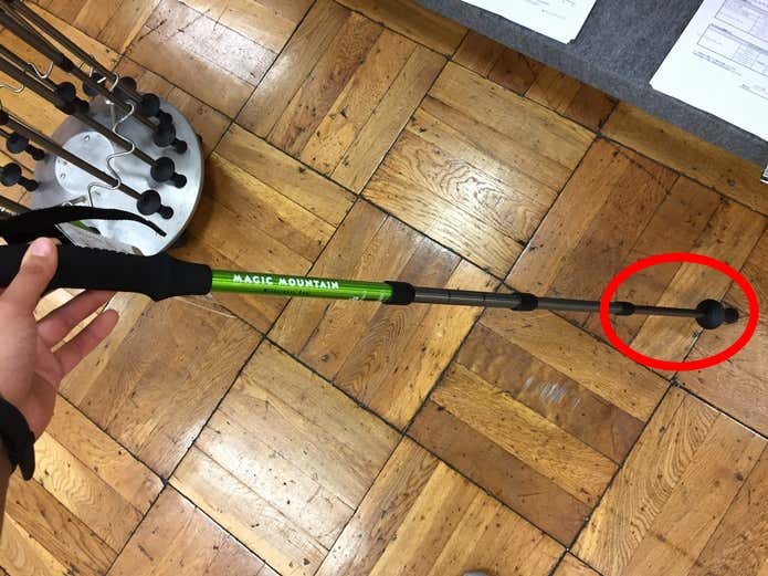 スマートロックシステム搭載のポール
