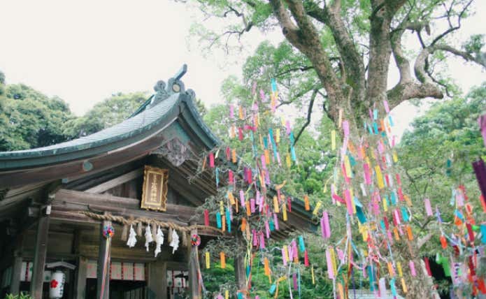 竈門神社　七夕まつり