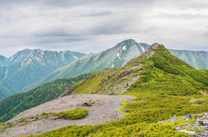 常念山脈