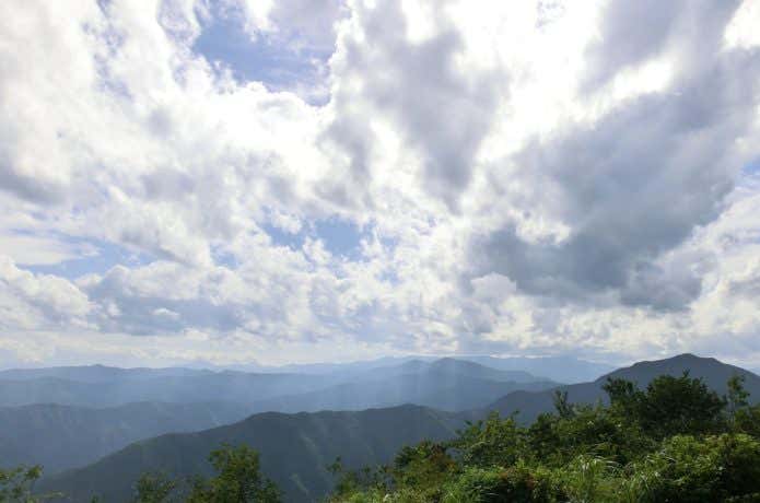 大岳山からの展望