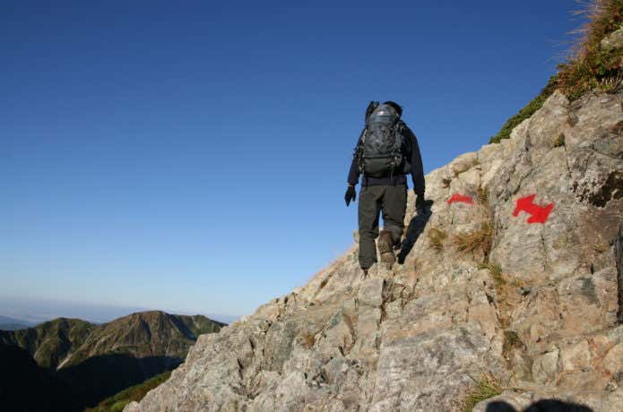 剱岳登山