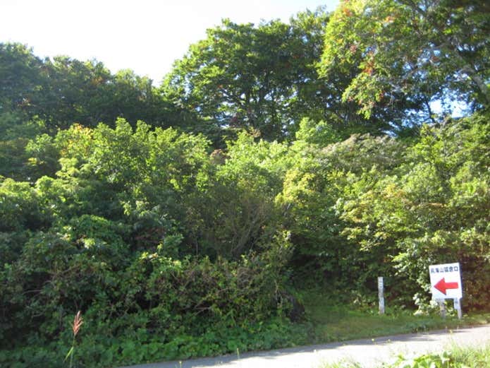猿倉登山口