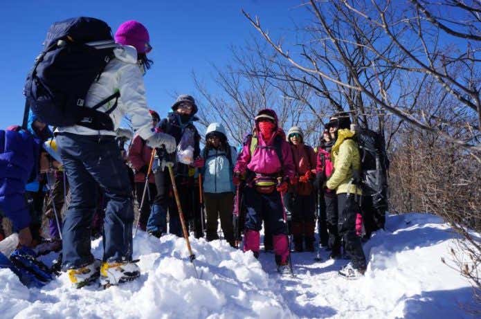 好日山荘の登山講習会