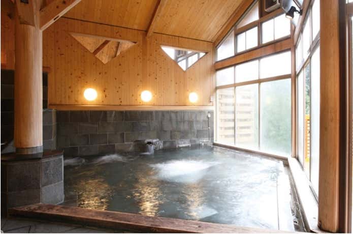 棒ノ折山登山後に行けるさわらびの湯