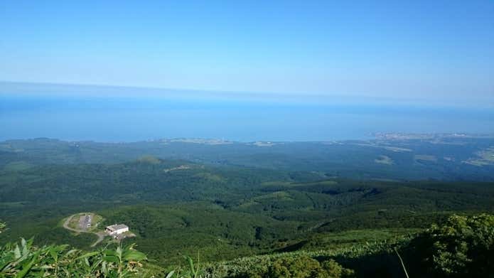 吹浦口ルート見晴台からの眺め