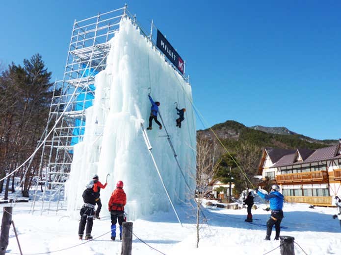 岩根山荘　アイスツリー