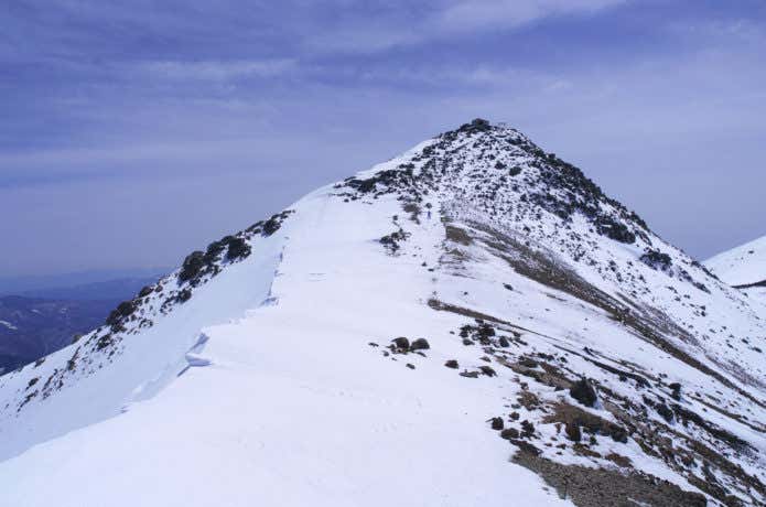冬の乗鞍岳