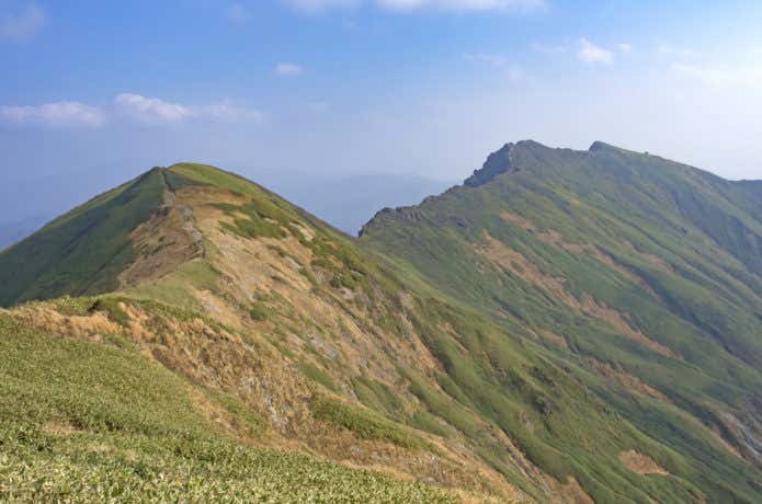 谷川岳と一ノ倉岳