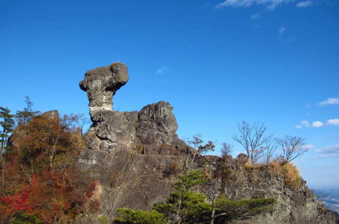 裏妙義縦走コースの丁須の頭