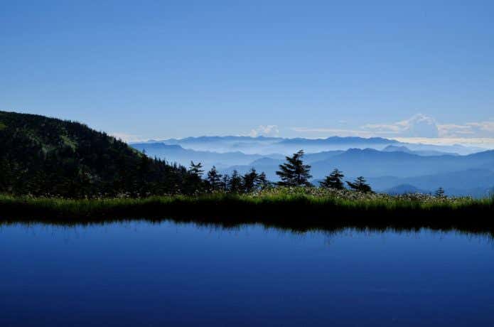 会津駒ケ岳周辺の池塘