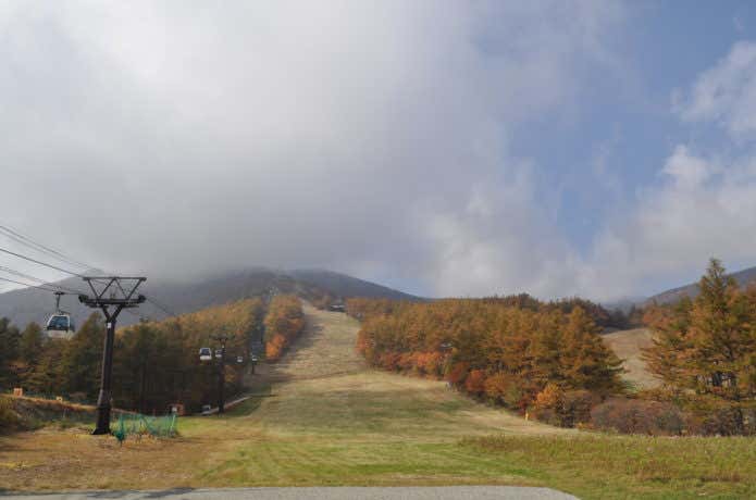 安達太良山のロープウェイ