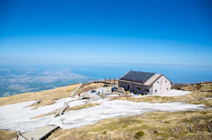 大山山頂