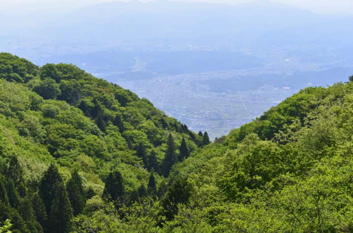 大和葛城山からの景色