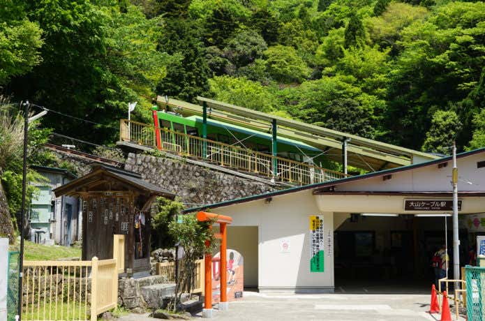 大山ケーブル駅