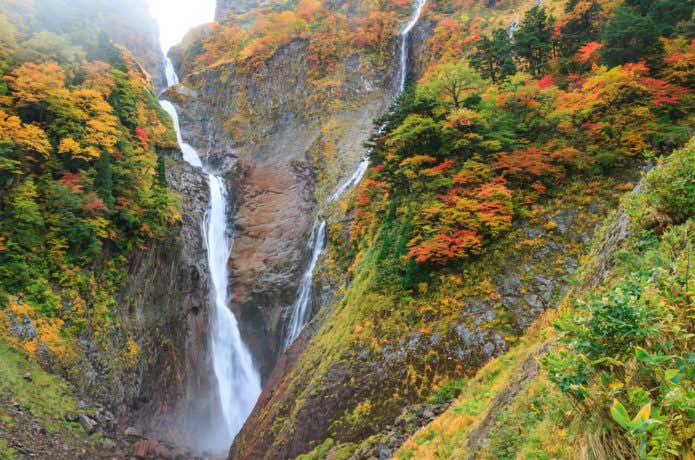 増水時の称名滝