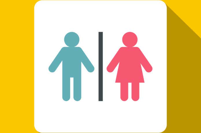 トイレのマーク