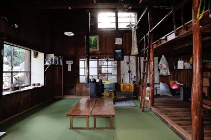 藤内小屋内部