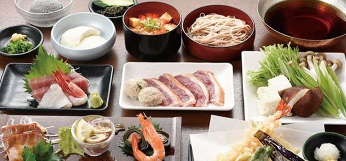極楽湯の食事