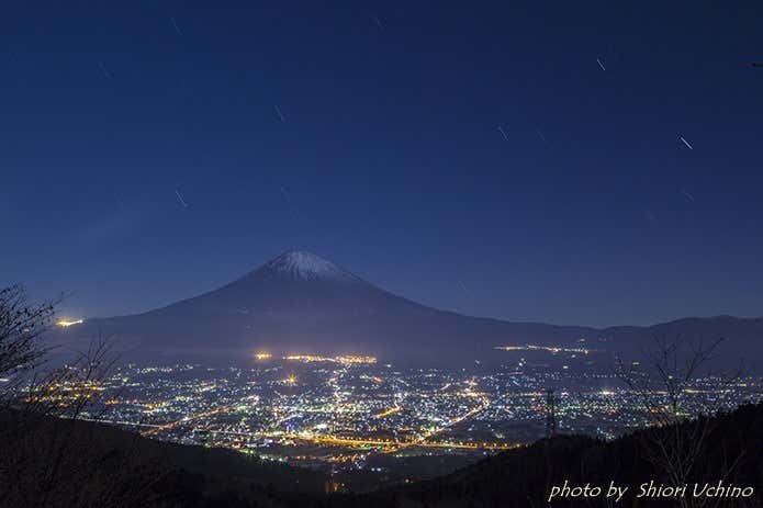 山と夜景　テクニック