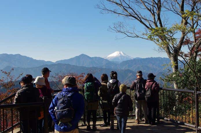 冬の高尾山