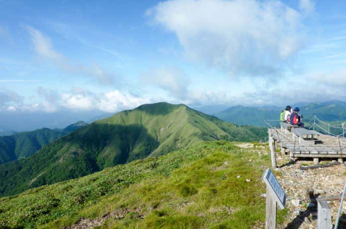 剣山山頂