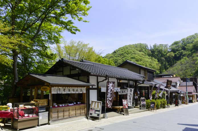 高尾山の売店