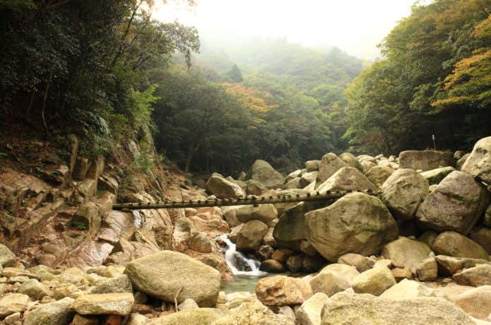 御在所岳の登山道