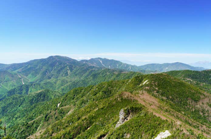 絶景の甲武信ヶ岳