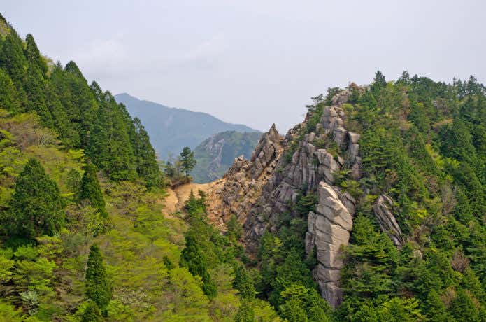 御在所岳 キレット