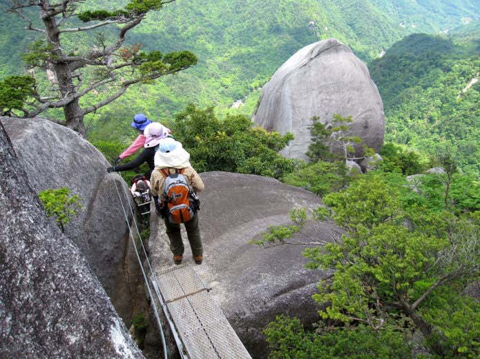 大崩山　坊主尾根
