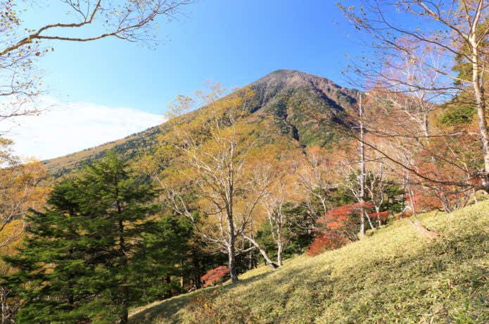 志津方面からの男体山