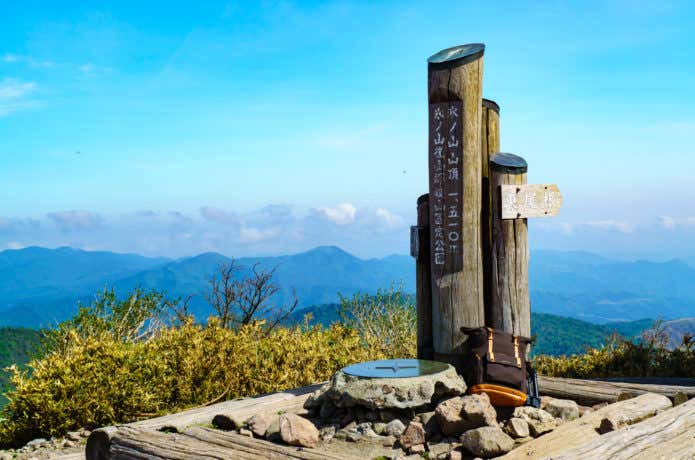 氷ノ山の山頂