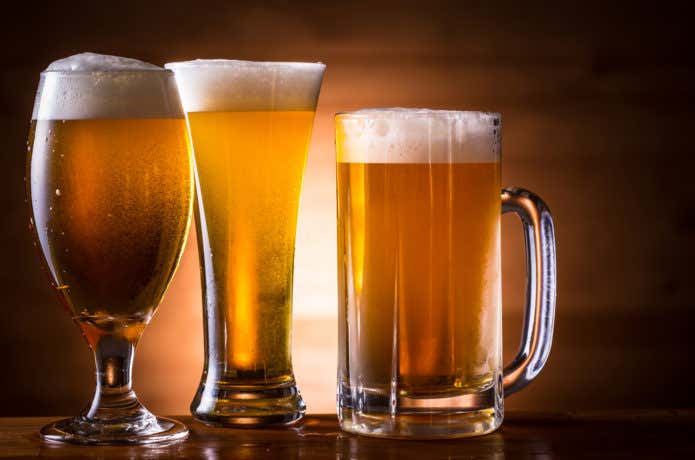 様々な種類のビール
