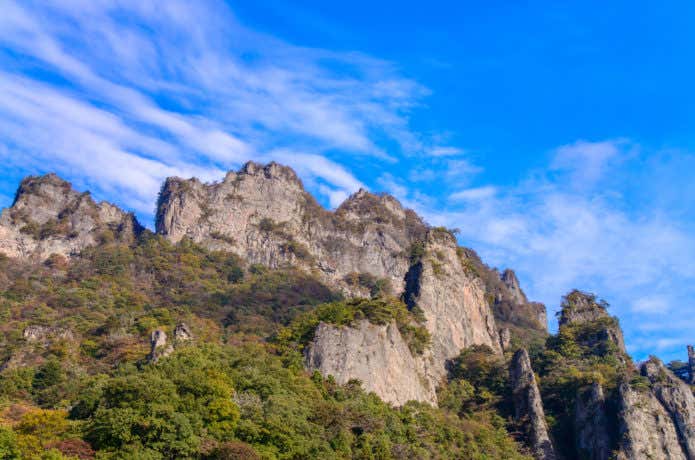 妙義山全景
