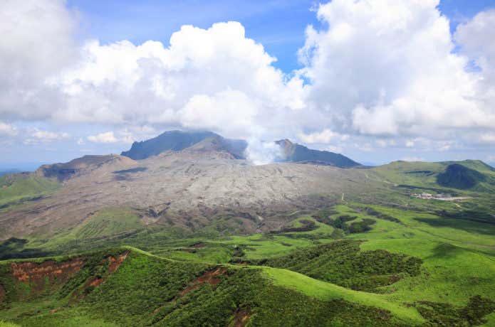 阿蘇山 山容