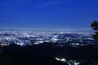 高尾山ビアマウントからの夜景